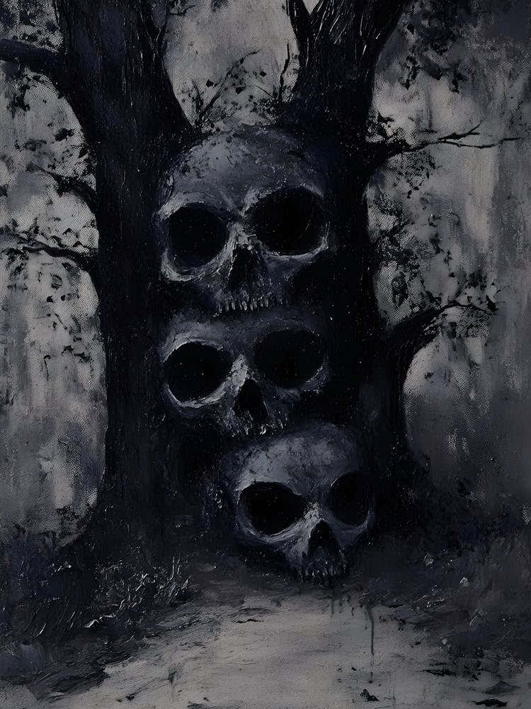 Skulls In The Tree