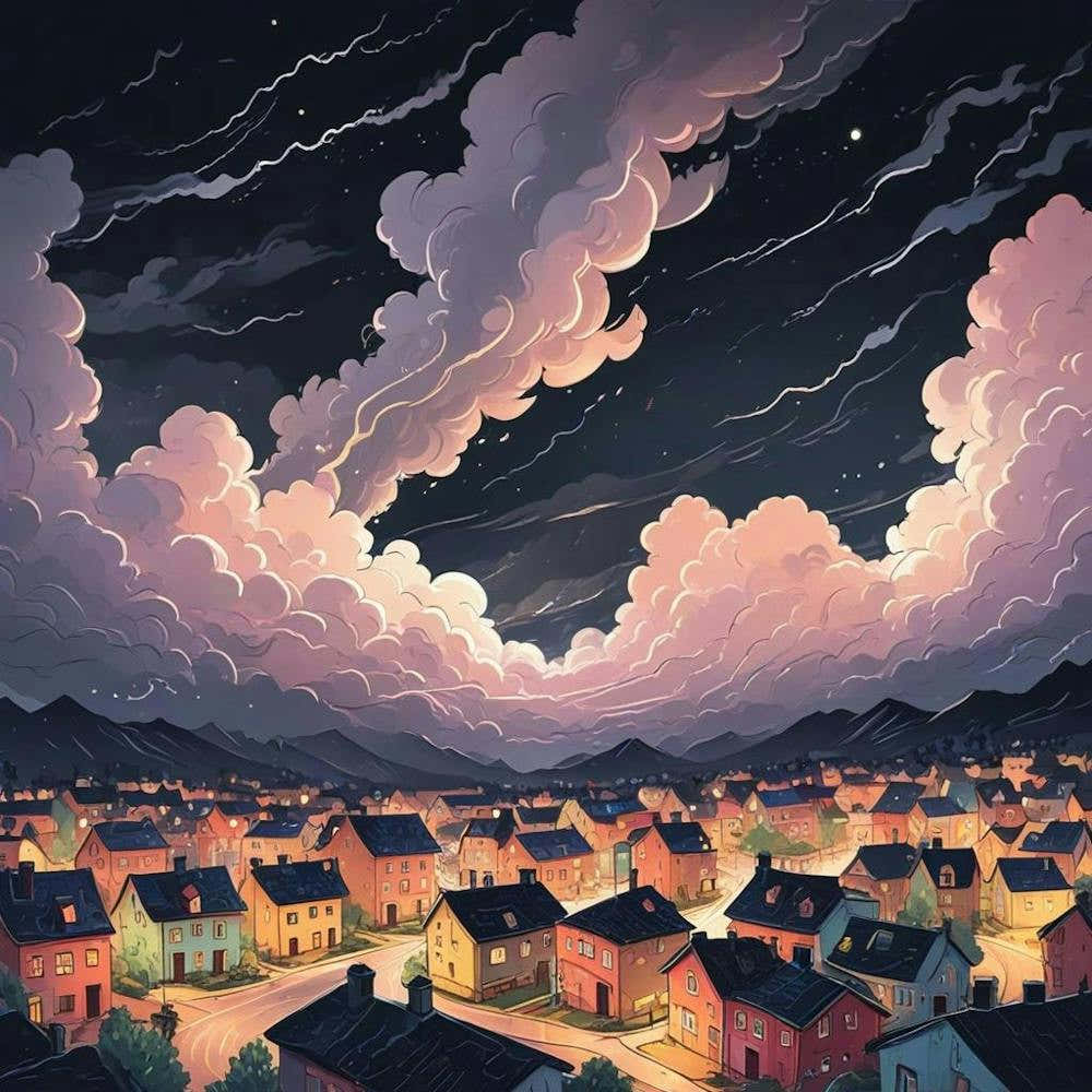An Evening With Clouds Art (3)