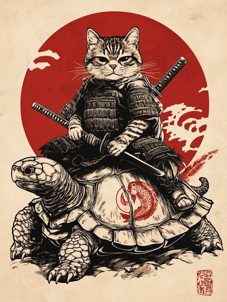 Samurai Cat 1