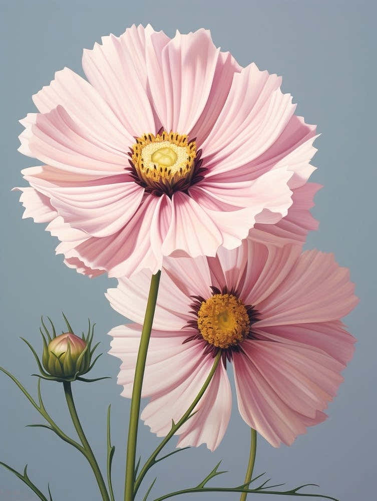 Floral Illustration Cosmos 3