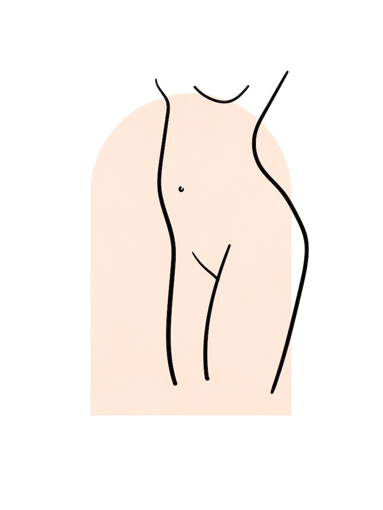 Champagne Nude Figure 2