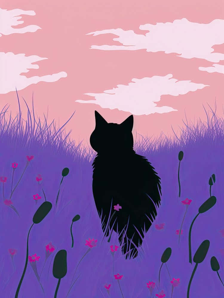 A Cat In The Fields