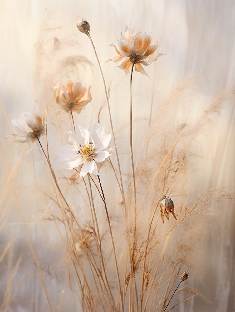 Boho Dried Flowers Love In A Mist Nigella 8