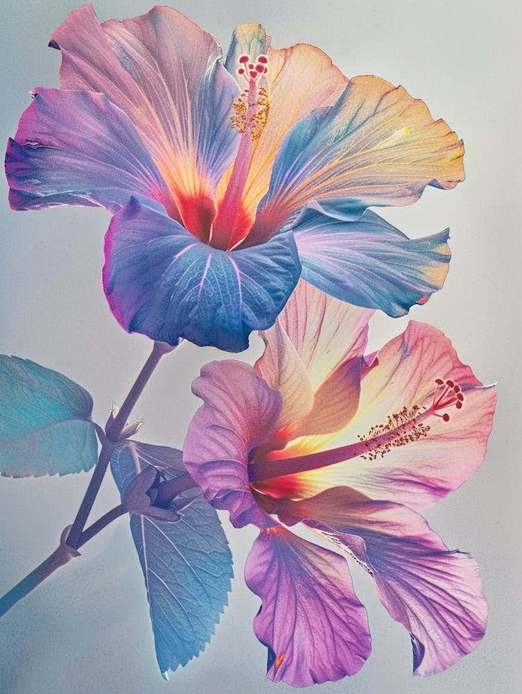 Iridescent Flower Hibiscus 1