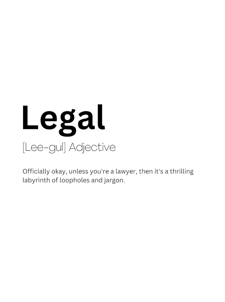Legal Definition Meaning