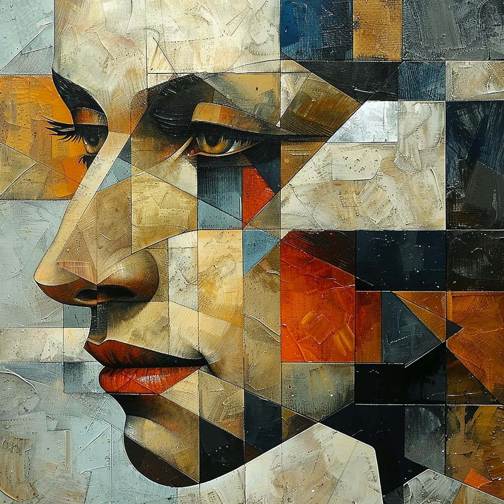 Abstract Portrait Of A Woman 20