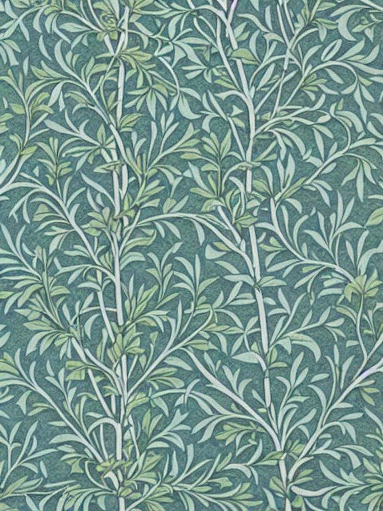 Noble Fir tree Vintage Botanical