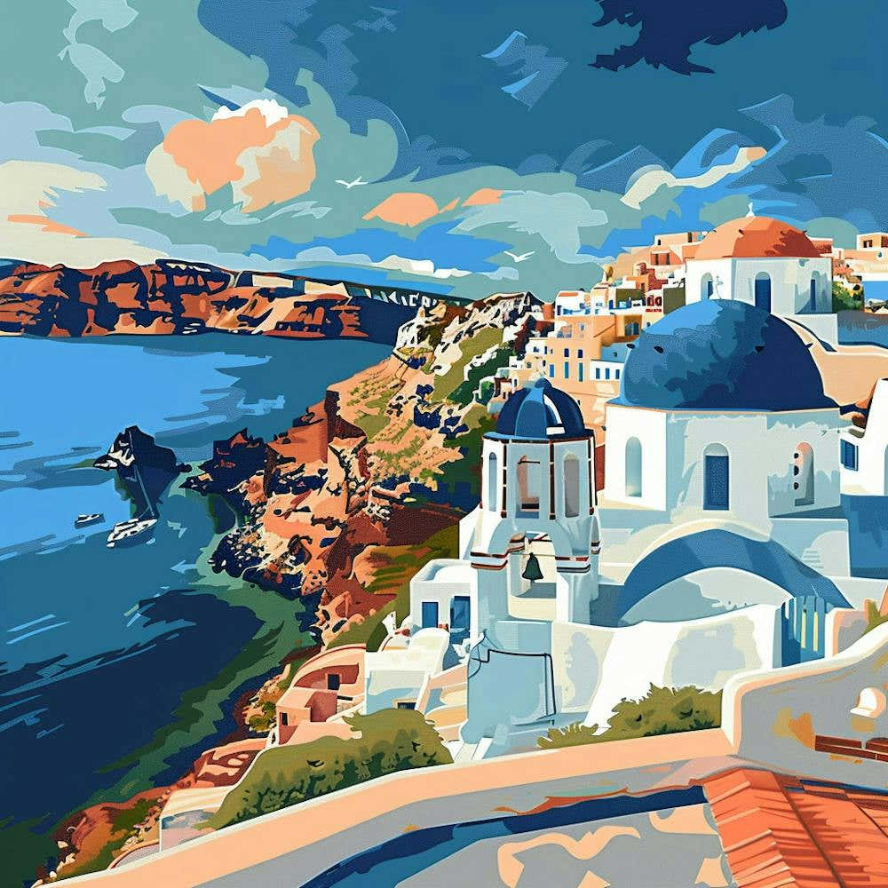 Oia Island Greece