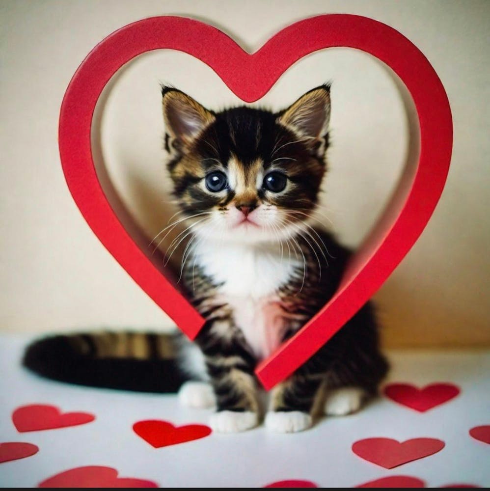 Cat heart