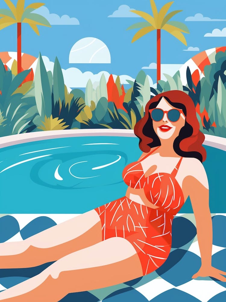 Body Positivity Sunshine Days Illustration 5