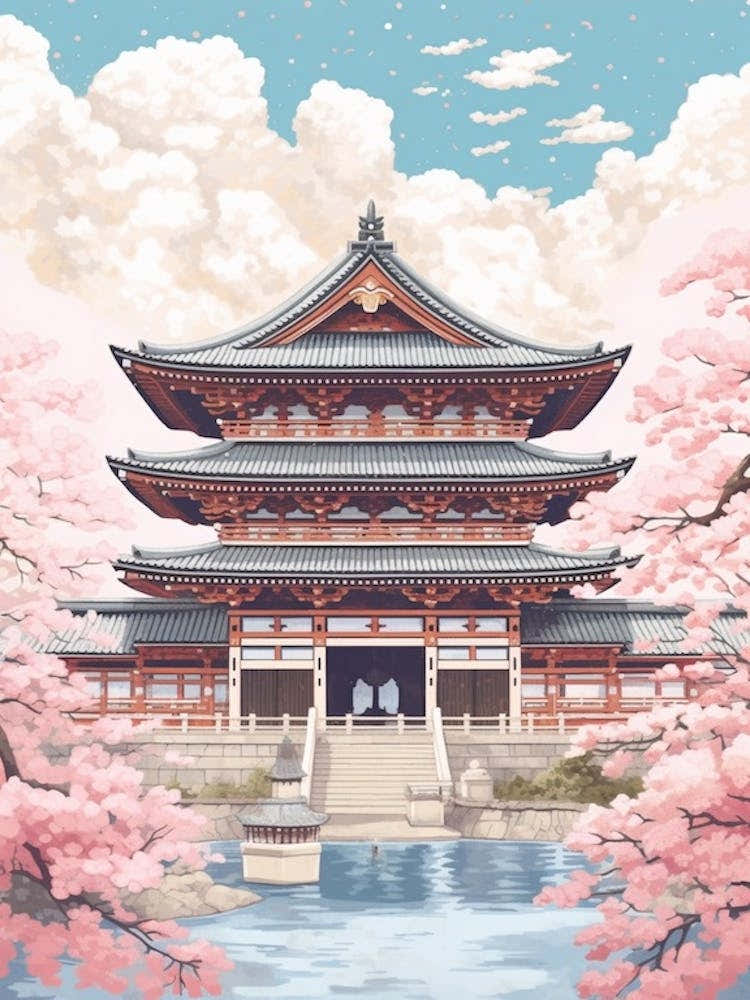 The Todai Ji Temple Nara Japan