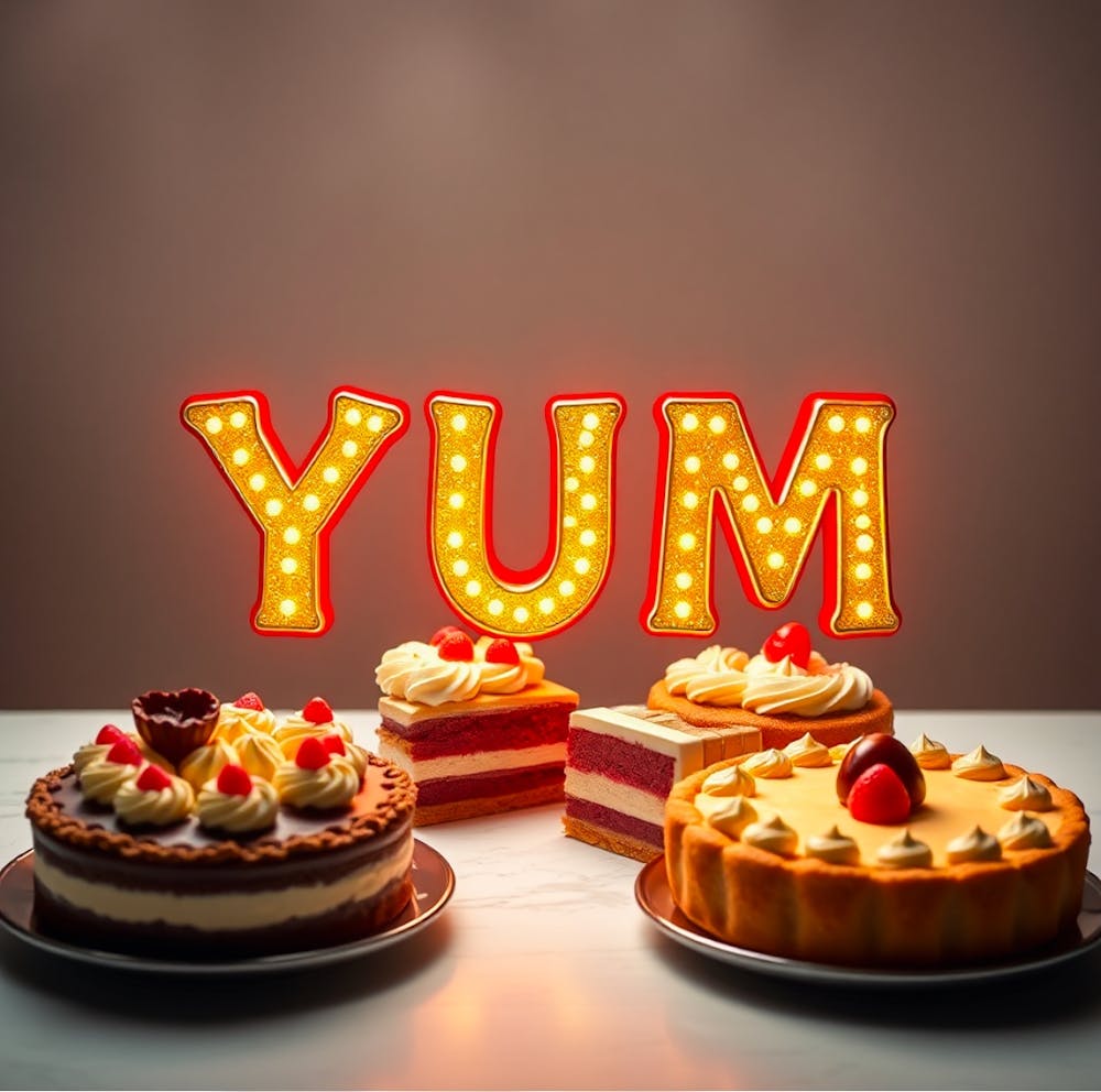 Yum and desserts