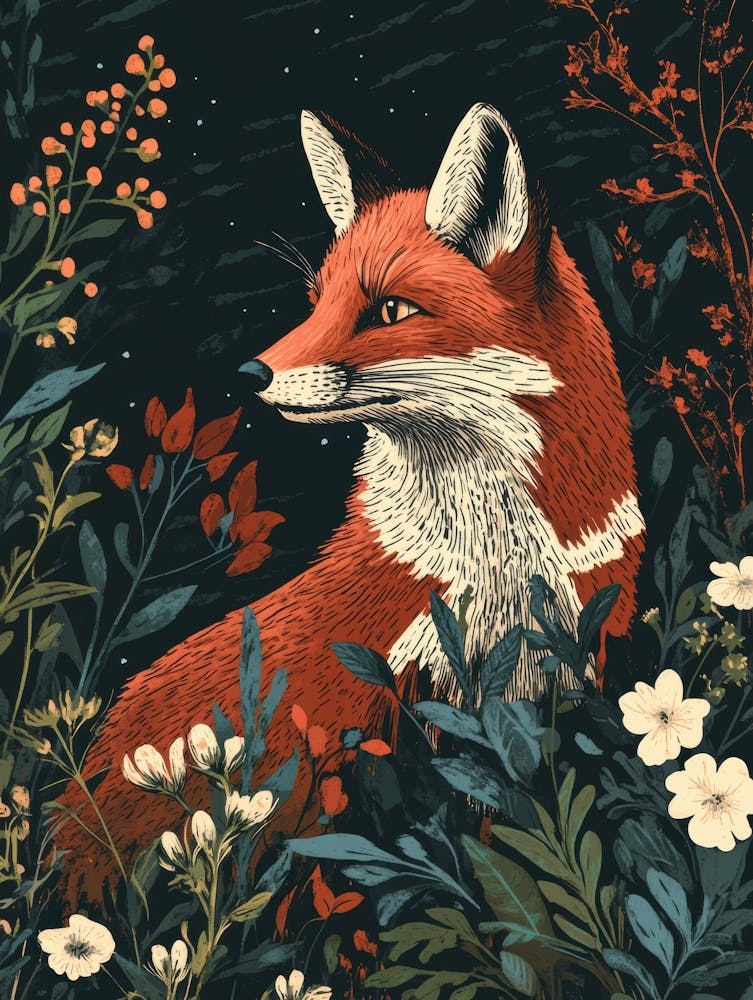 Fox In The Woods