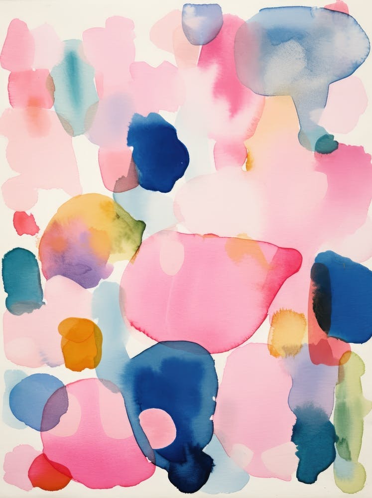 Abstract Watercolor Painting 7