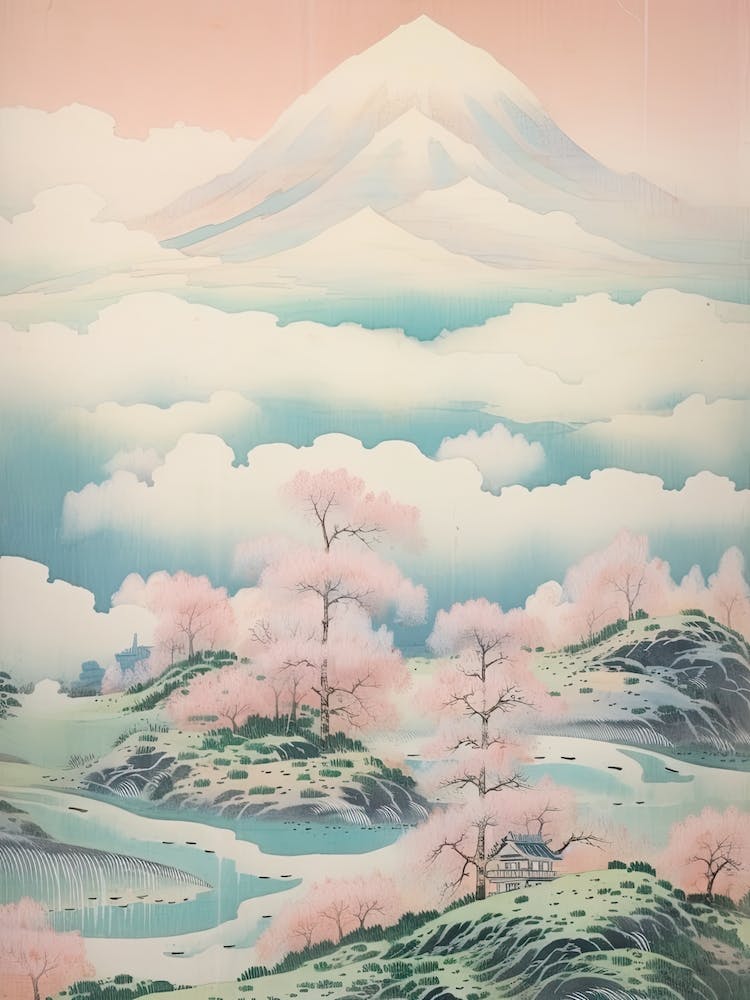 Mount Norikura In Nagano, Japanese Landscape 4