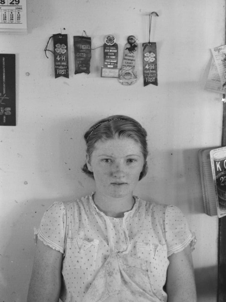 Untitled Photo, Possibly Related To Lois Stagg Who With Her Husband Rents And Runs The Cafe, Both She And Her Husba