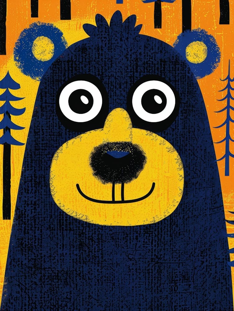 Bear In The Woods