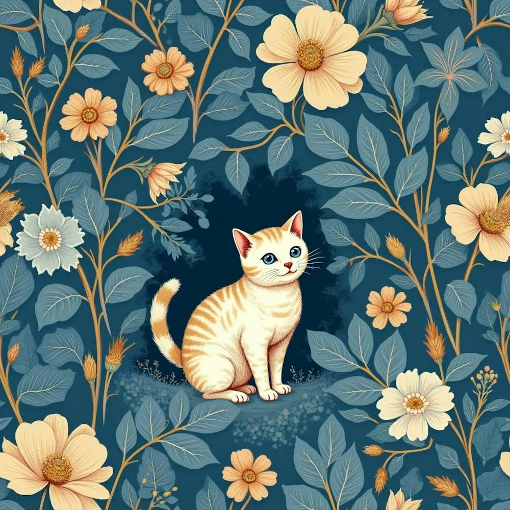 william morris cat collection 16