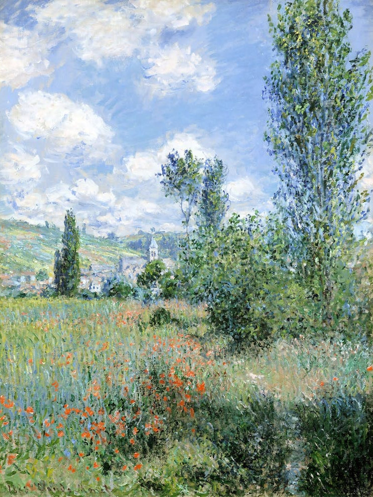 Claude Monet - Poppy Field 4