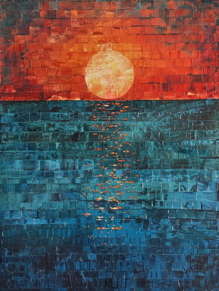 Sunset Over The Ocean 79