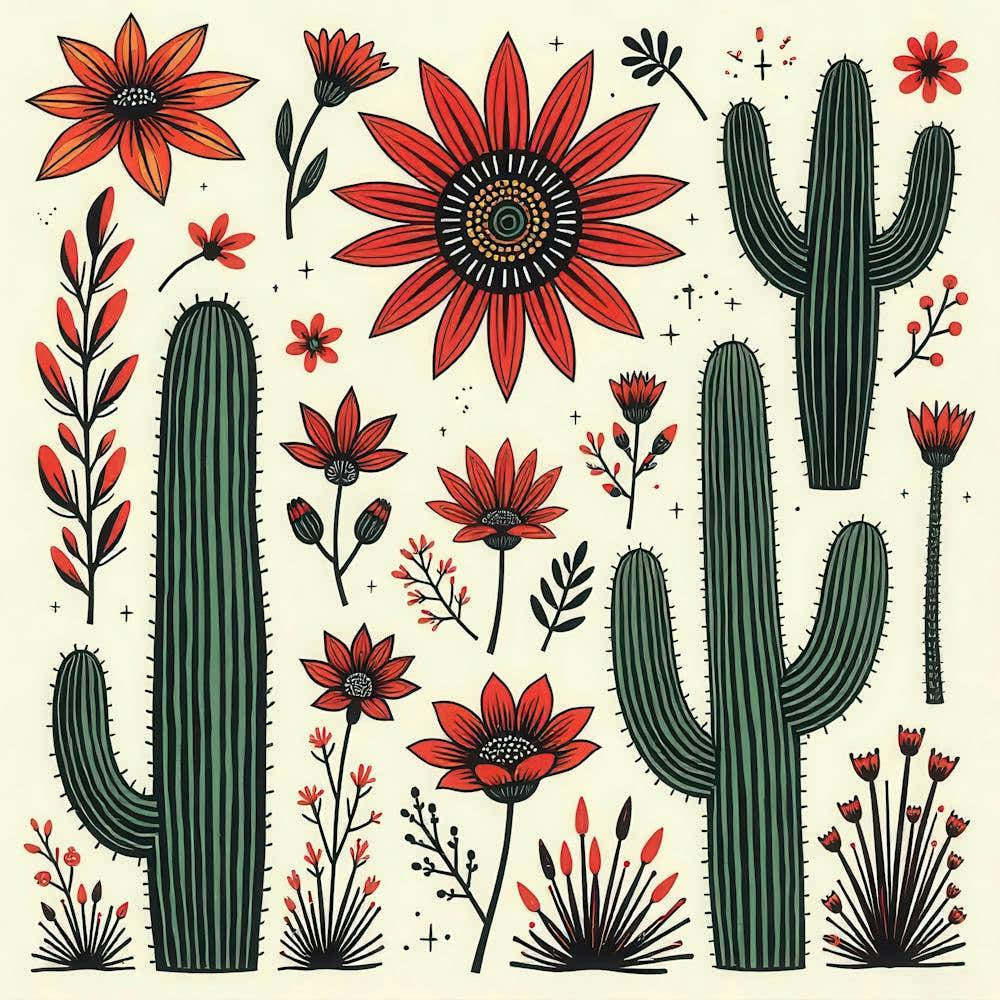Cactus Set