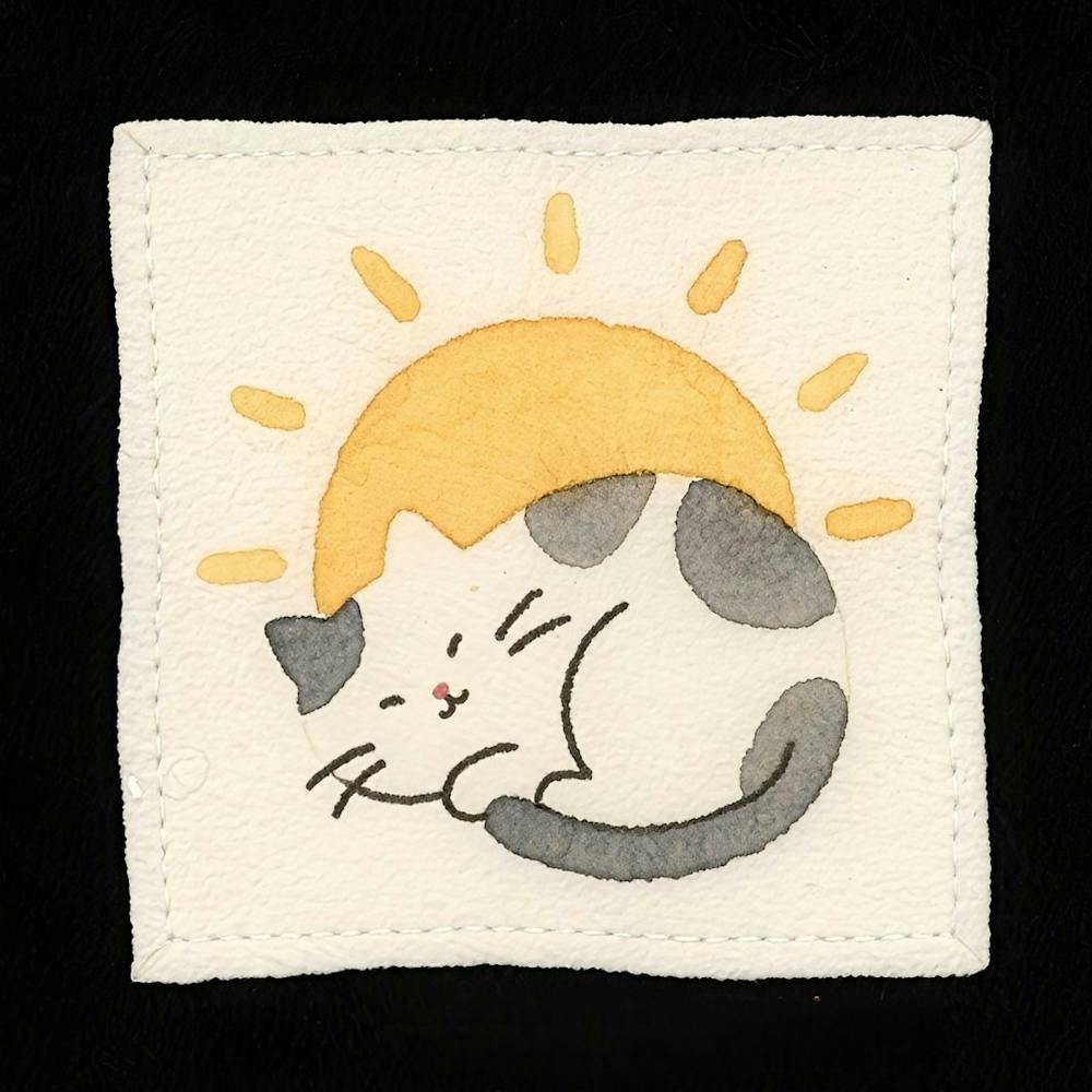 Cat With Sun