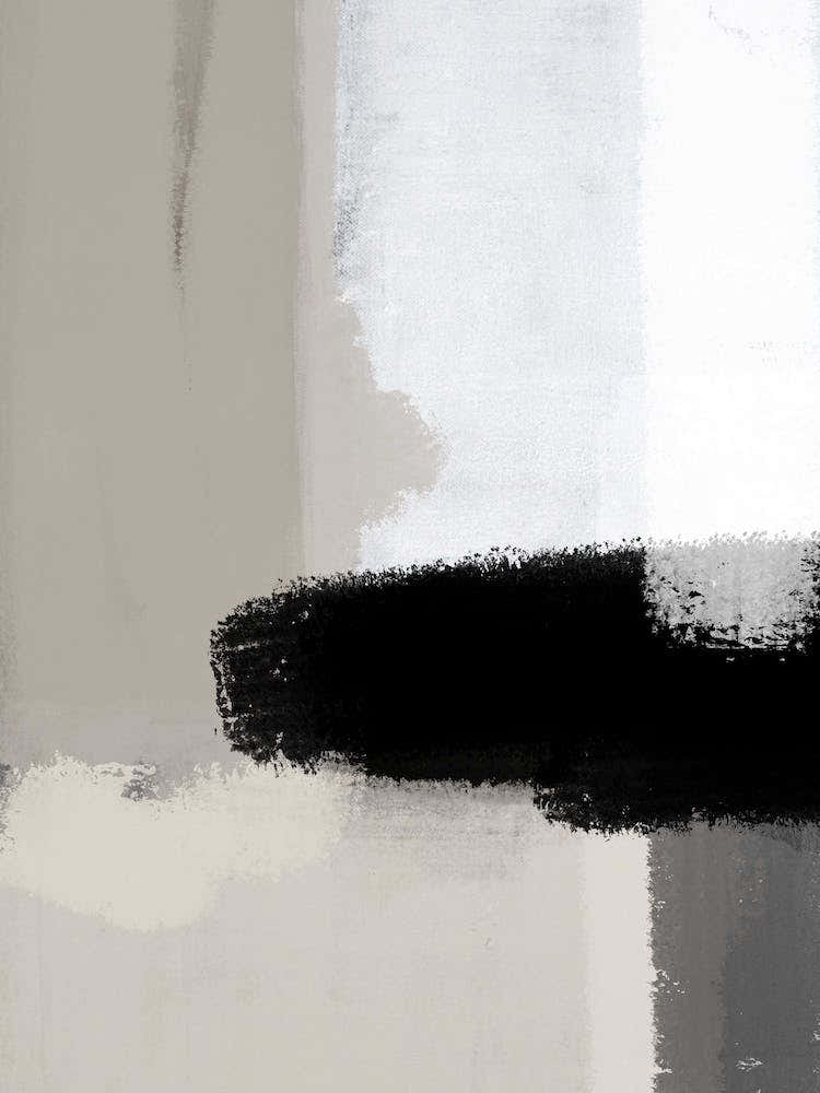 Nude Black Abstract 1