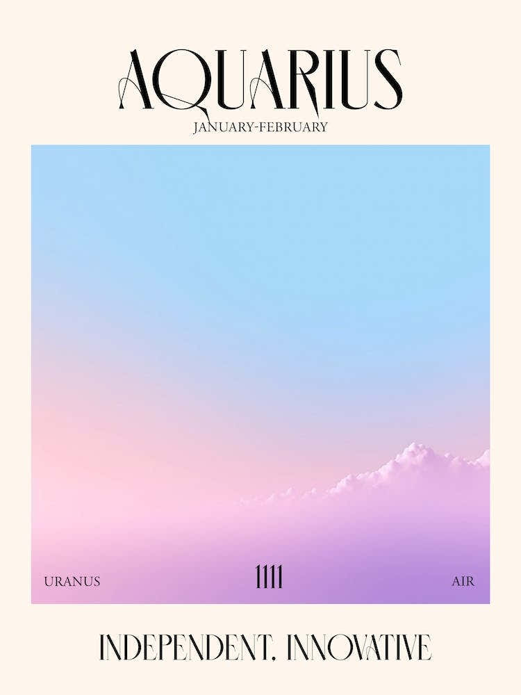 Aquarius 2 Zodiac Sign