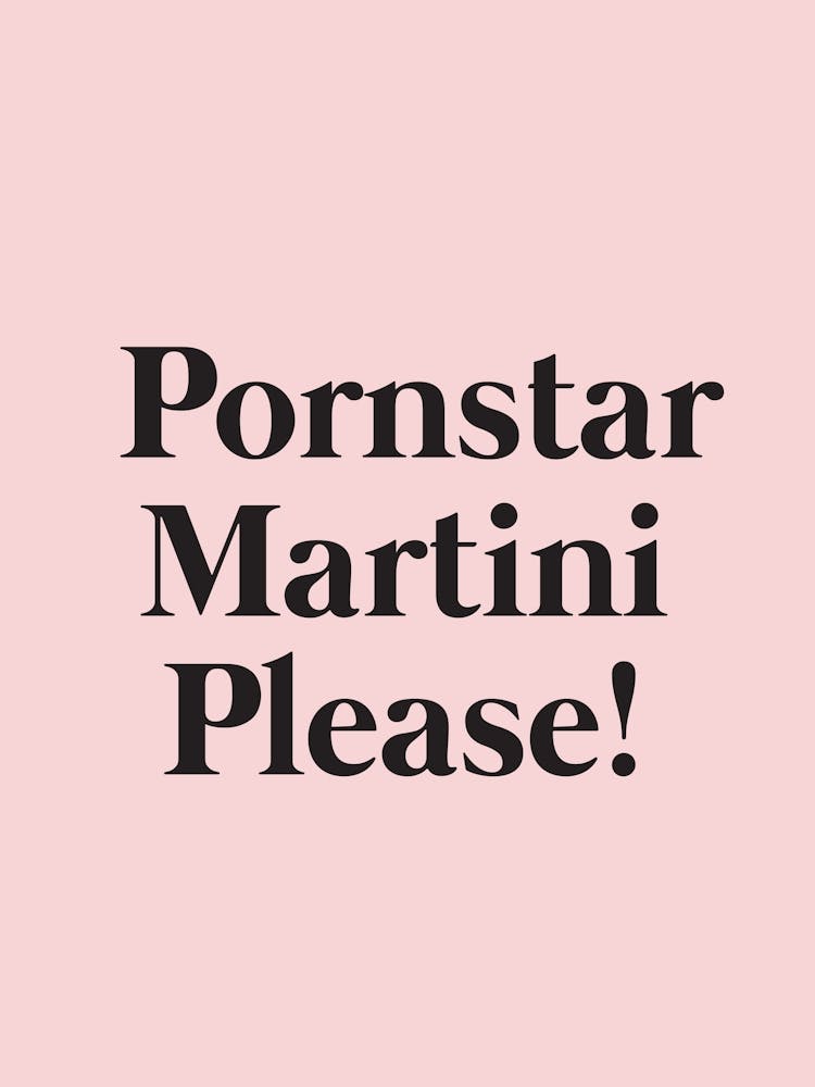 Pornstar Martini