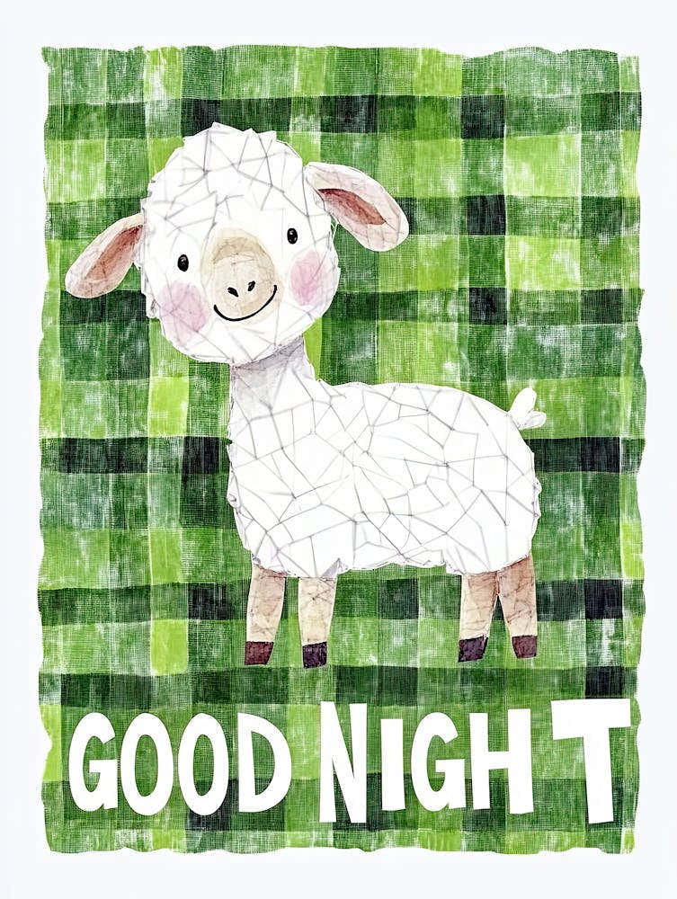 Fluffy Clouds Good Night Children S Prints & Kids Posters