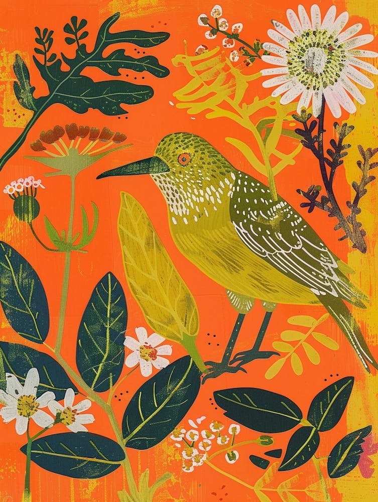 Spring Birds Kiwi 1