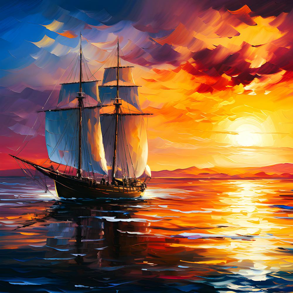 Sailing Into Sunset A Coastal Journey