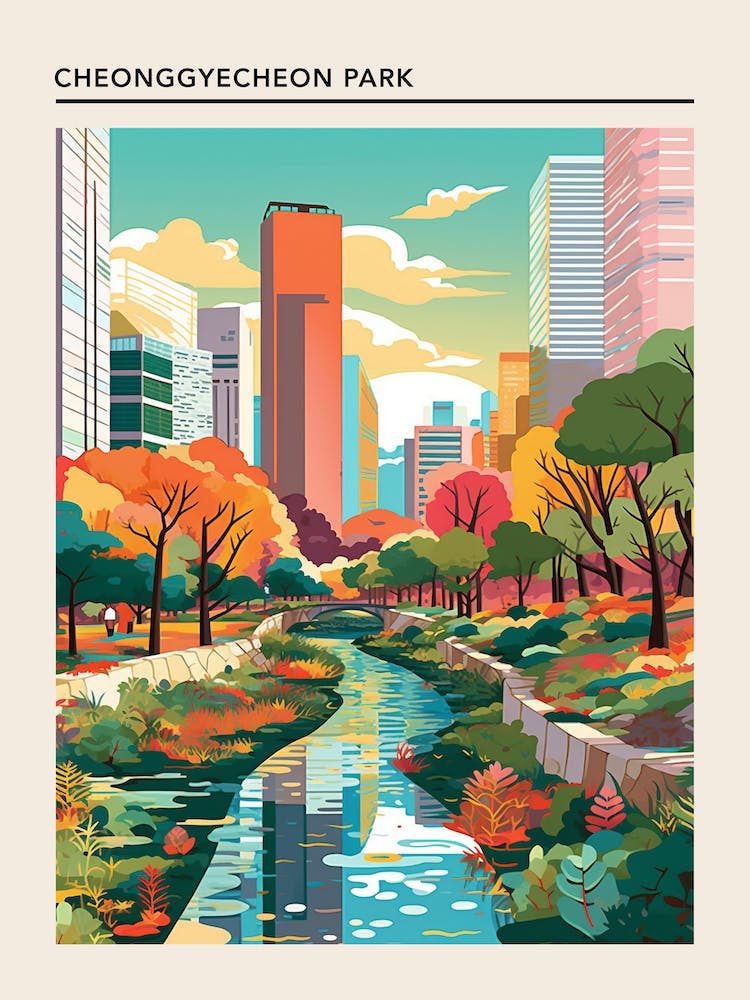 Cheonggyecheon Park Seoul