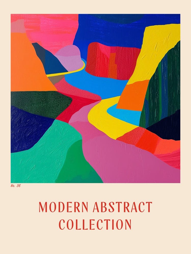 Modern Abstract Collection Poster 36