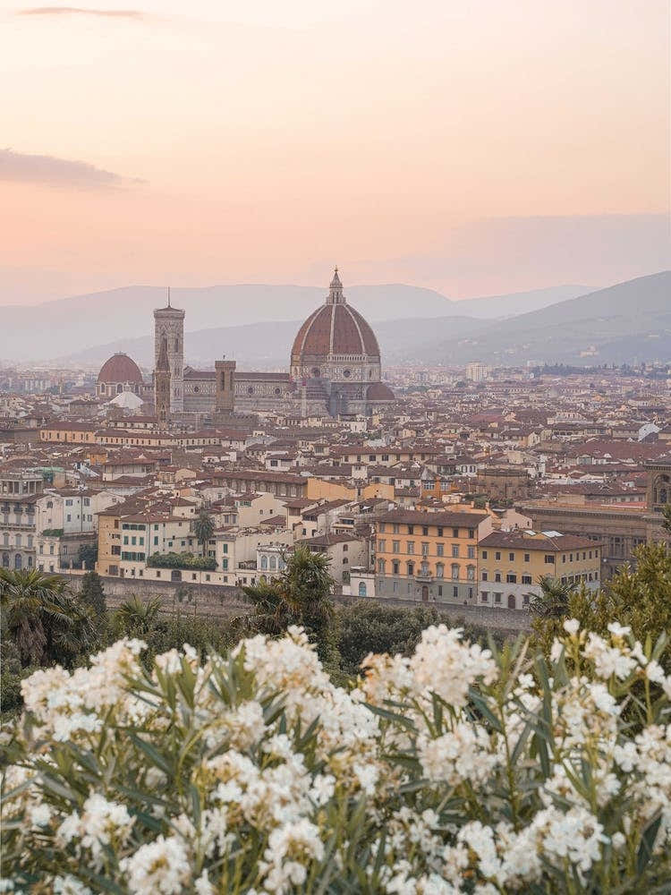Sunset In Florence