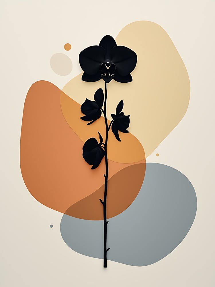 Dreamy Pastel Florals with Organic Abstract Shapes