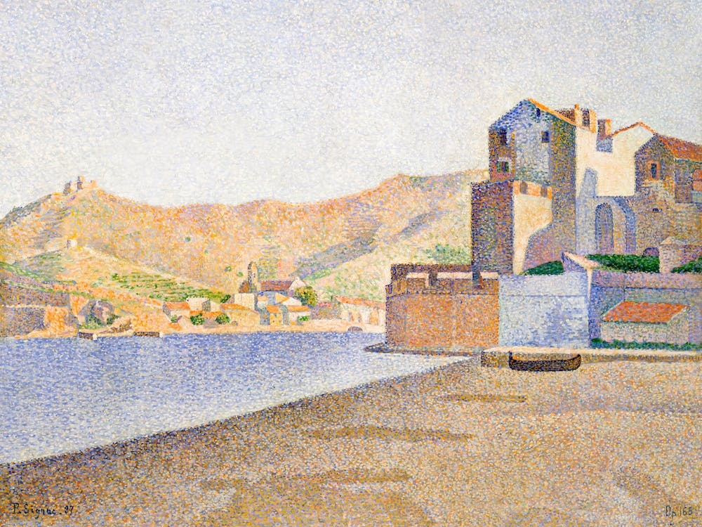 The Town Beach, Collioure, Opus, Paul Signac