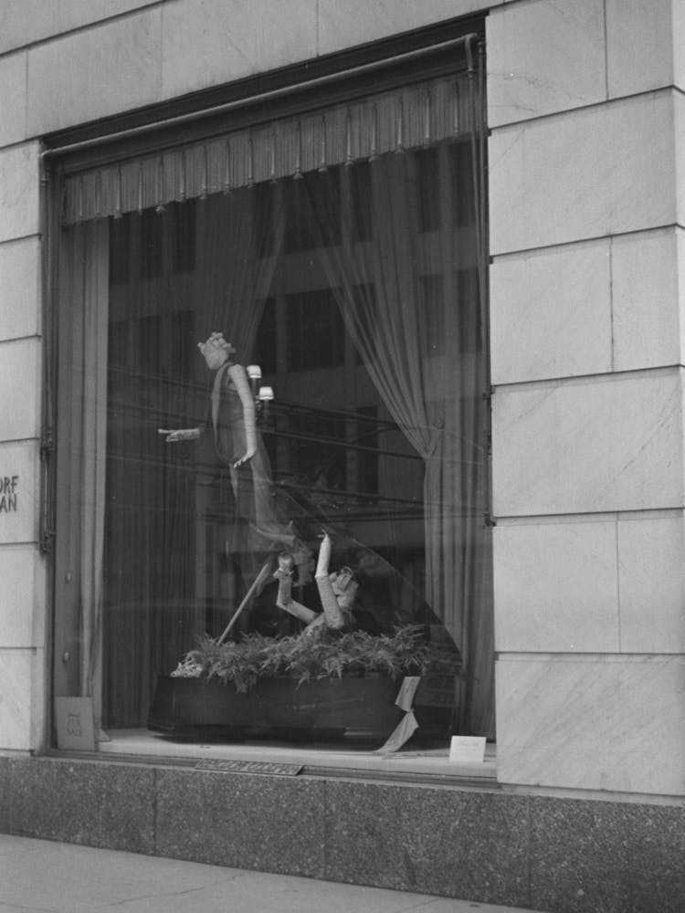 Surrealistic Window Display, Bergdorf Goodman, New York City By Russell Lee 2