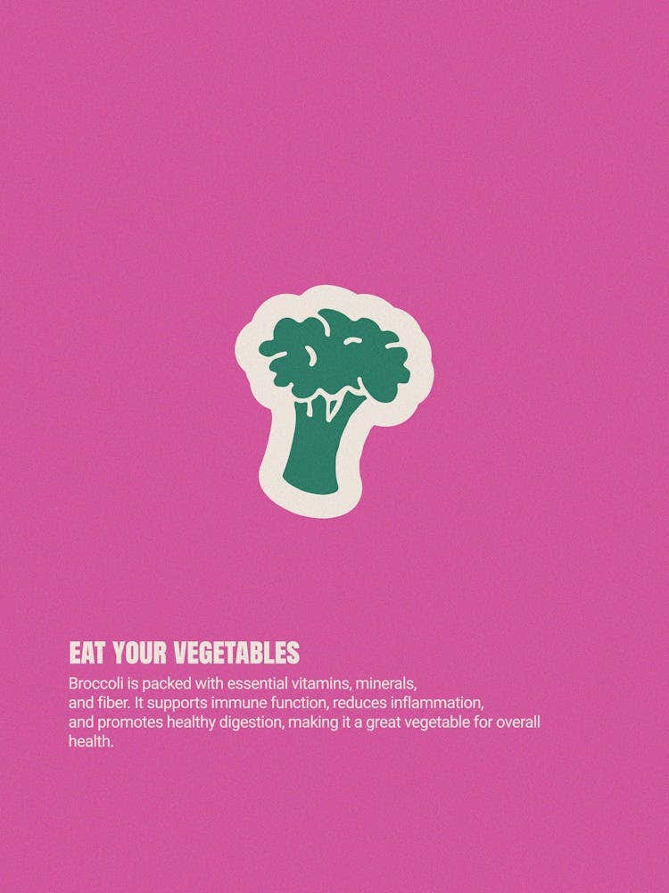 eat your vegetables 3