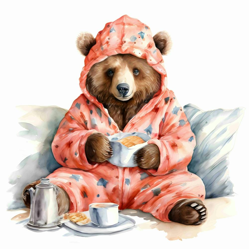 Bear In Pajamas