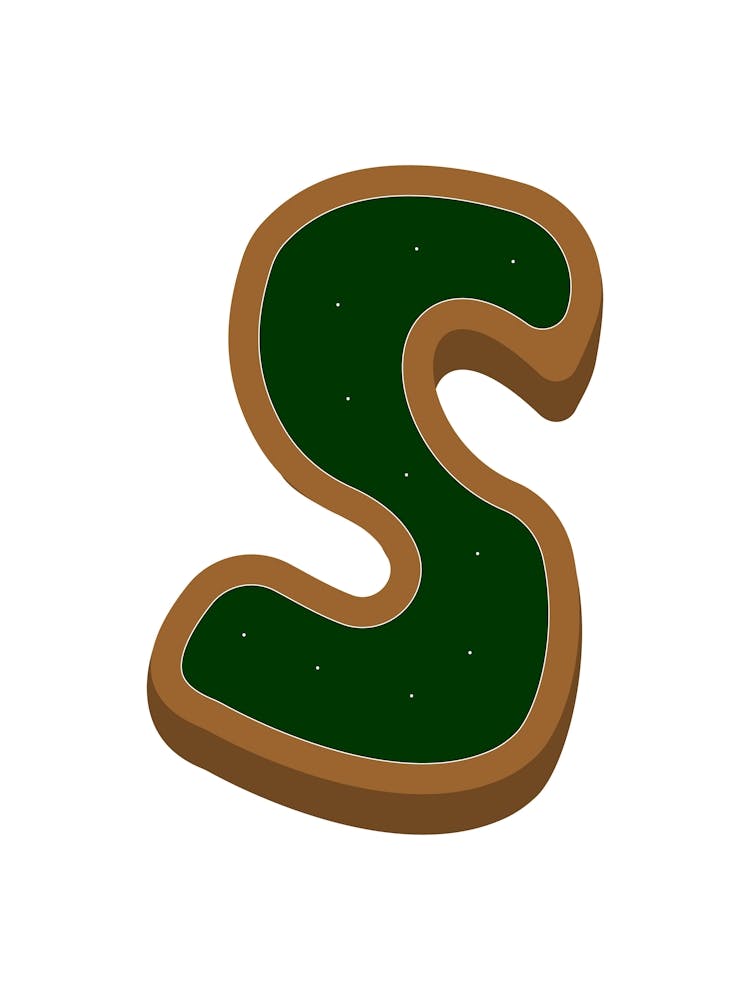 Gingerbread Decorative Letters Living Room Holiday Display 19