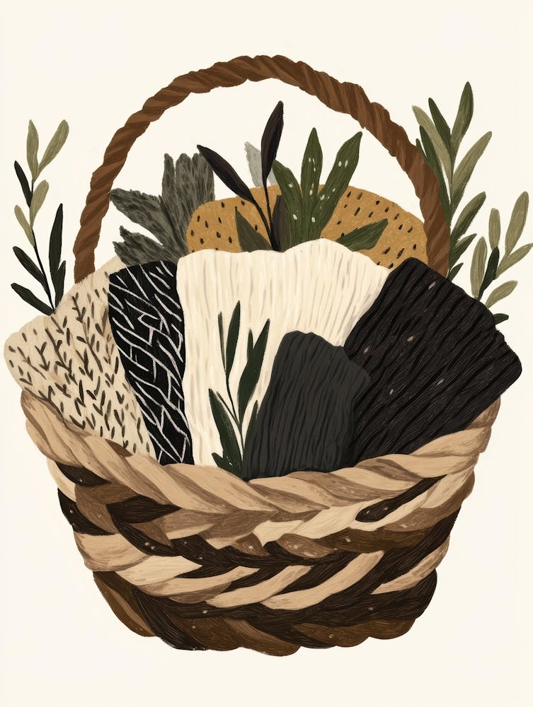 Basket Of Herbs