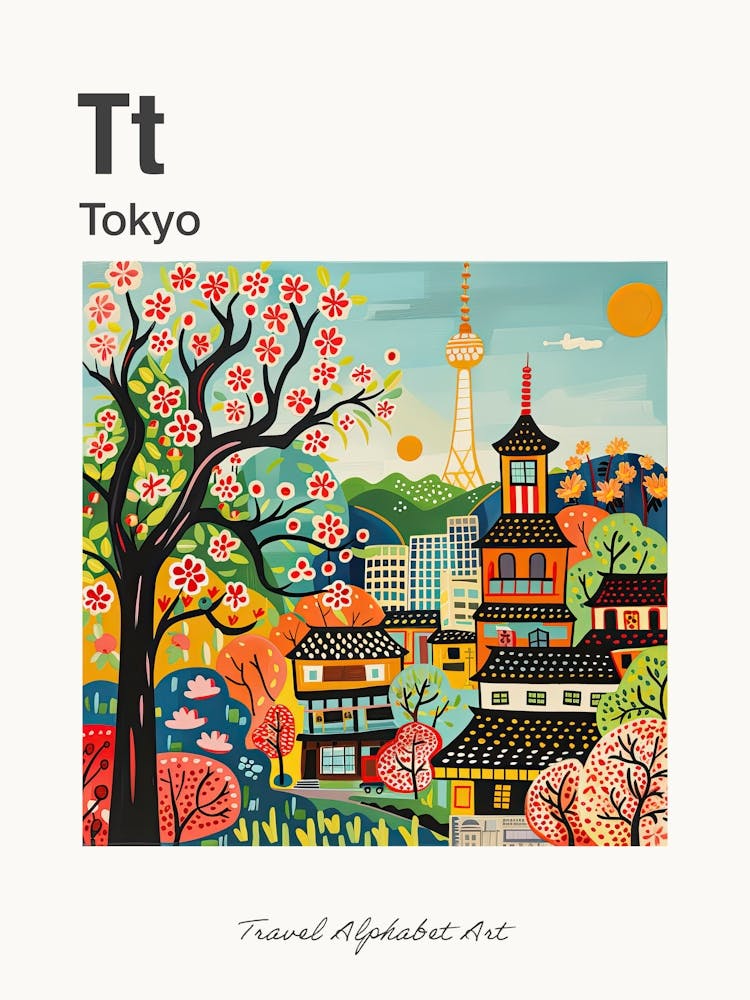 Kids Travel Alphabet Tokyo 1