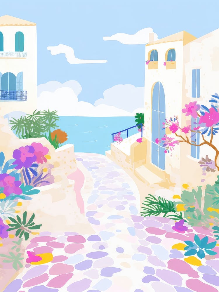 Otranto, Italy Colourful View 1