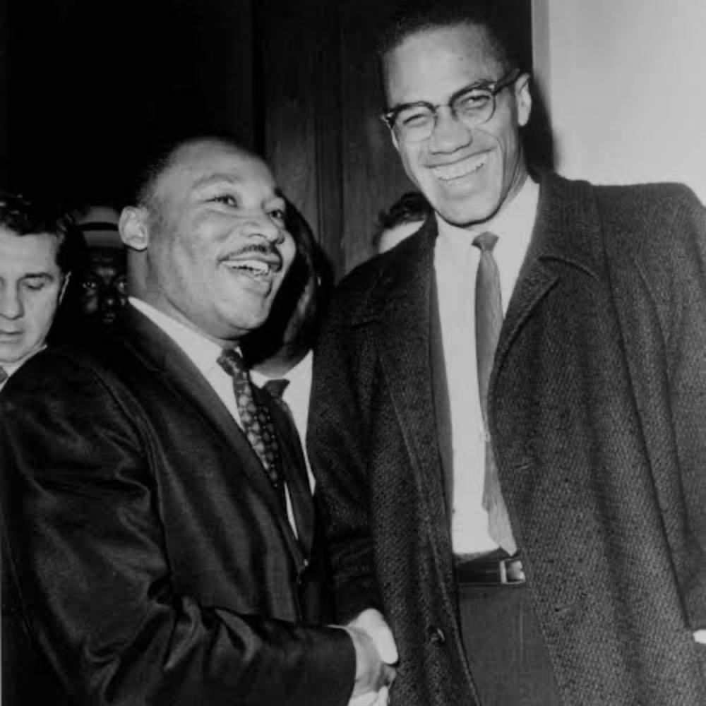 Martin Luther King Jr & Malcolm X