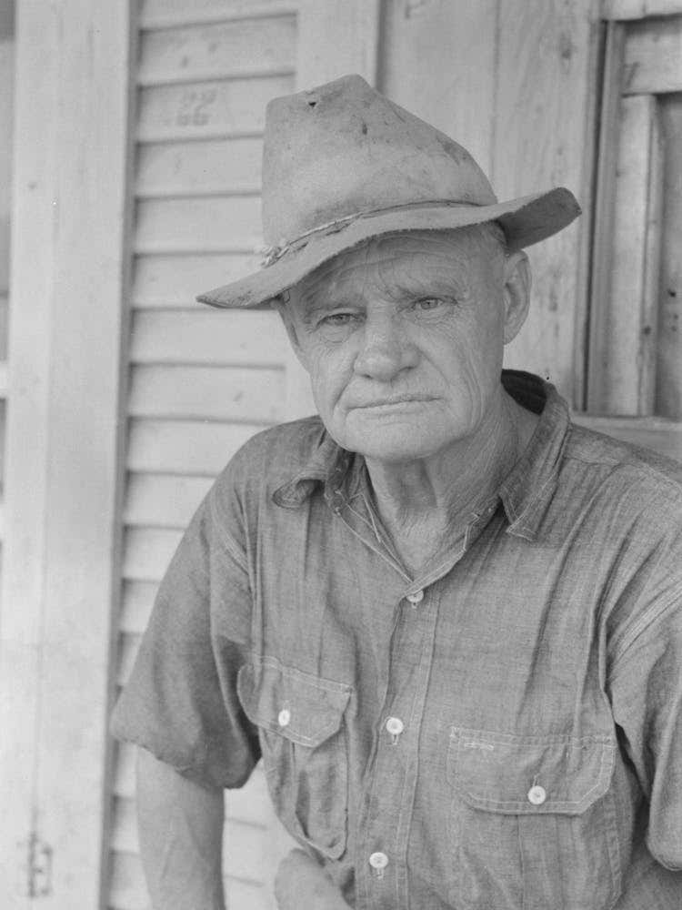 Veteran Oil Man, Onetime Superintendent Of Refinery, Saint Louis, Oklahoma By Russell Lee