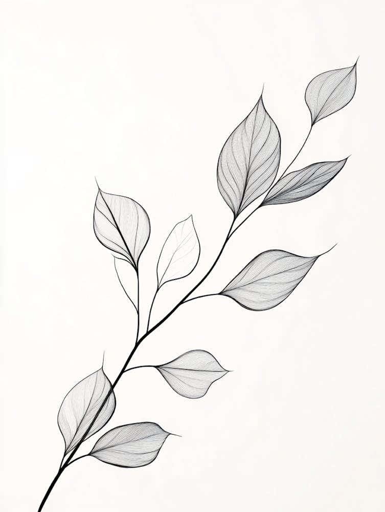 Leaves On A Branch 1