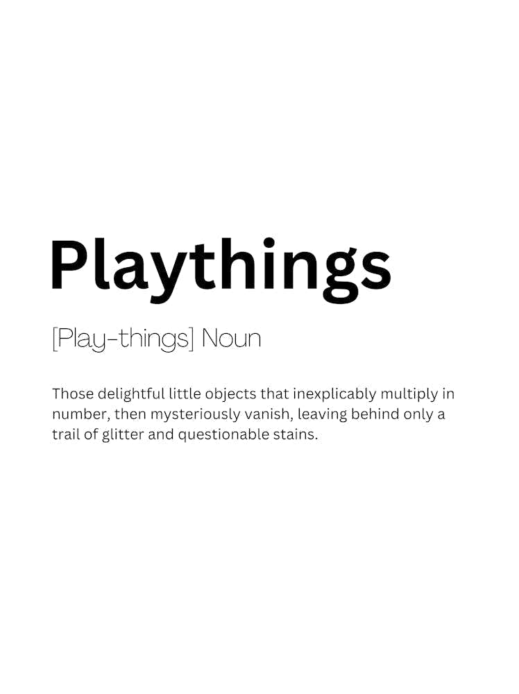 Playthings Definition Meaning