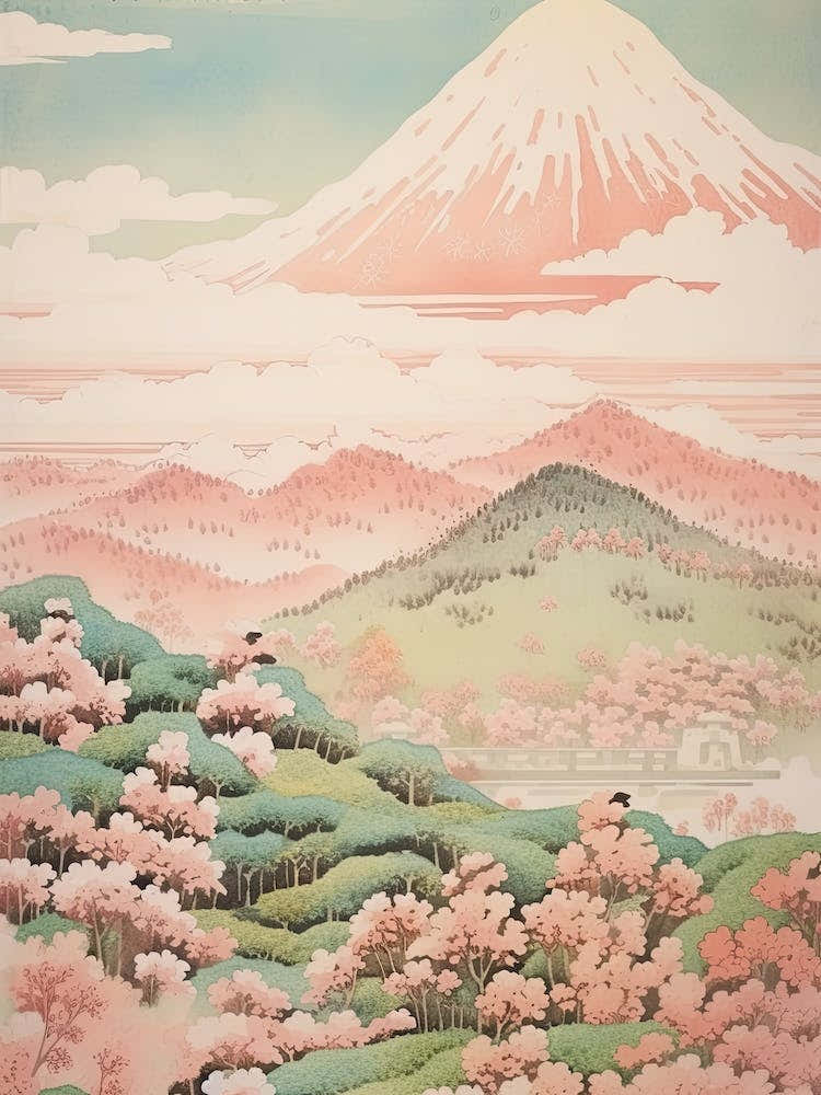 Mount Norikura In Nagano, Japanese Landscape 2