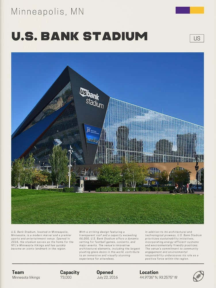 Minnesota Vikings - U.S. Bank Stadium
